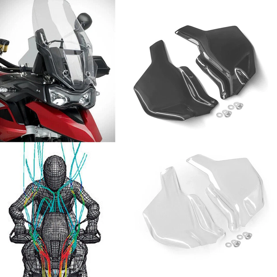 For Triumph Tiger 900 2020 Tiger 800 Upper Wind Side Panel Windshield Deflectors - Image 2 of 4