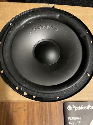 Rockford Fosgate Fanatic P 6 1/2 4Ohms Model FNP2406 Speakers Only