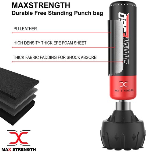 Free Standing Boxing Punching Bag Stand Kick Heavy MMA Martial Art Training - Picture 33 of 178
