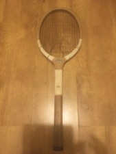 Rare Antique Wooden Tennis Racket The Diploma J&S Sheffield London E2 c.1900-30