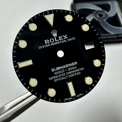 Rolex Submariner Zifferblatt schwarz für 116618 116613