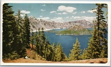 United Airlines advert - Oregon's Crater Lake National Park