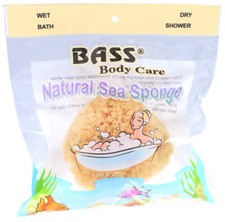 Bass Brushes Body Care Natural Sea Sponge 1 Each 1 Ct