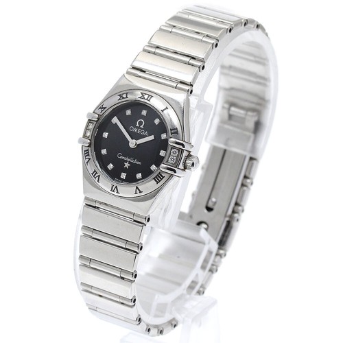 OMEGA Constellation 1566.56 12P diamonds 4P bezel diamonds Quartz Ladies_874678 - Picture 2 of 6