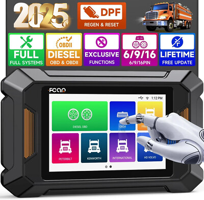 Heavy Duty Truck OBD Diagnostic Scanner DPF Regen for Volvo Mack International