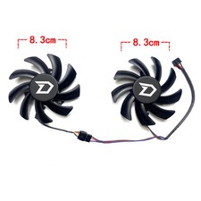 Graphics Card Cooling Fan Graphics Card Parts for DATALAND RX460 4GB X-Serial