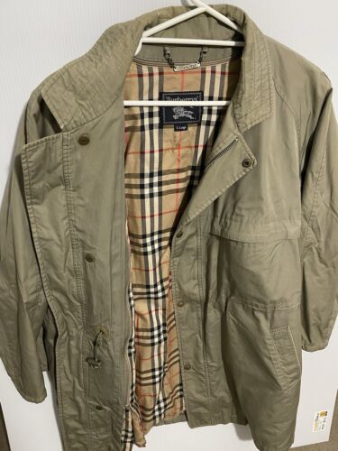 Burberry’s Burberry Trench Coat Zip Out Inner Layer Size L Large Japan vintage - Picture 10 of 13