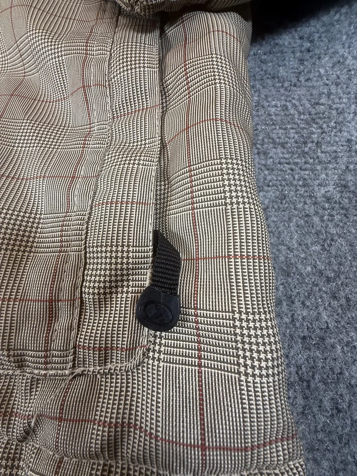 Chaqueta ZeroXposur Para Hombre Grande Aislada a Cuadros Abrigo de Invierno Cremallera Completa Con Capucha Foto 3 de 4