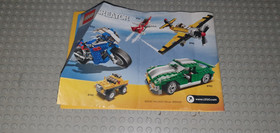 Only 1x Instructions for Lego Creator 6742 Off-Roader Off-Road Vehicle 3-in-1 Cars Cars