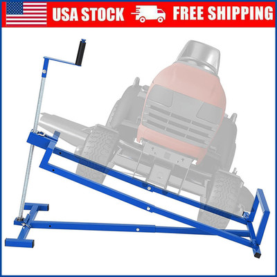 Easy Lawn Mower Jack Lift For Riding Tractors, 880 Lbs Capacity Lawn Tractor