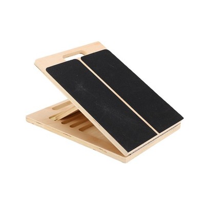 Portable Wooden Slant Board Adjustable Squats Calf Stretcher Calf Stretch Board