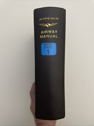 JEPPESEN Airway Manual Services United States 1 Spiral Binder HUGE - Picture 3 of 8