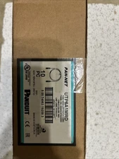 Panduit CAT6A TX6A 10Gig 24AWG UTP Copper Patch Cable, Red 1M-3.28ft 10PCS NEW!