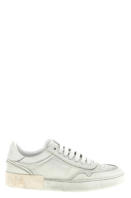 DOLCE&GABBANA Men's Portofino White Leather New & Authentic