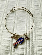 Buffalo Bills charm bracelet, preowned