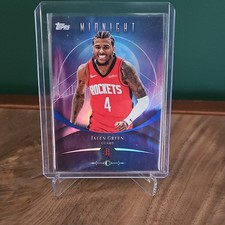 2025-26 Topps Midnight Jalen Green #45 Houston Rockets Basketball Card