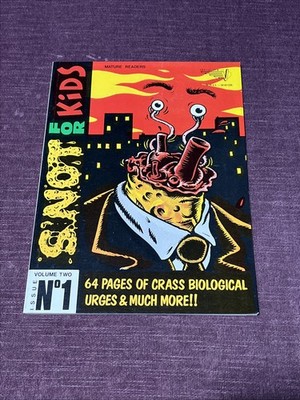 SNOT FOR KIDS Vol.2 #1 Indie Anthology Vortex Comics 1991 Matso Andersson Licot