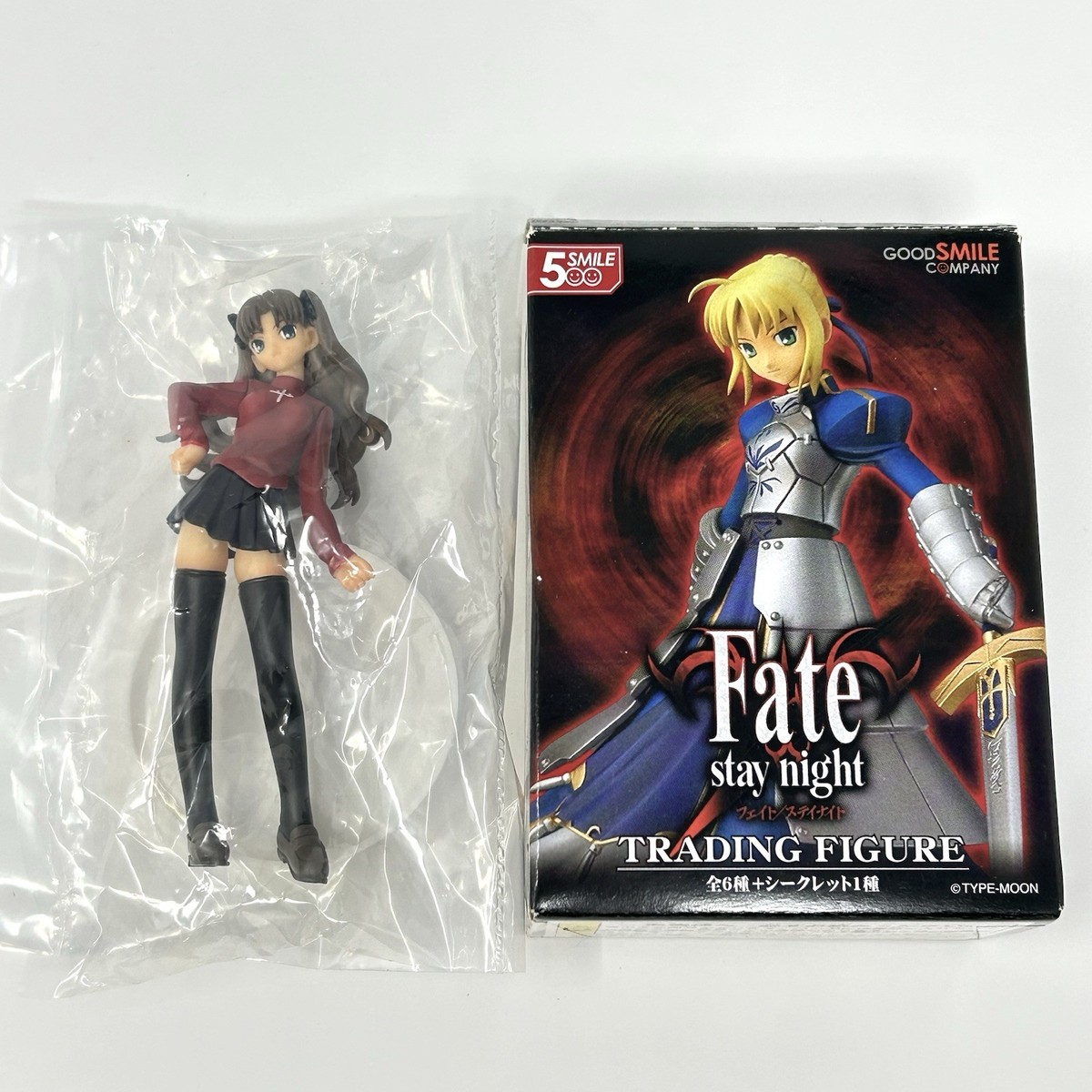 Fate stay night スマイル500 フィギュアセット Fate/Stay Night Rin Tohsaka Figure Smile 500 Good Smile Company | eBay