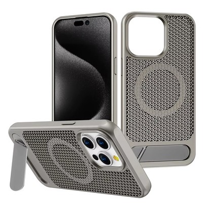 Kühlung Magnet Hülle für iPhone 17 Pro Max 17e 16 15 14 17 Luft Wärmeableitung