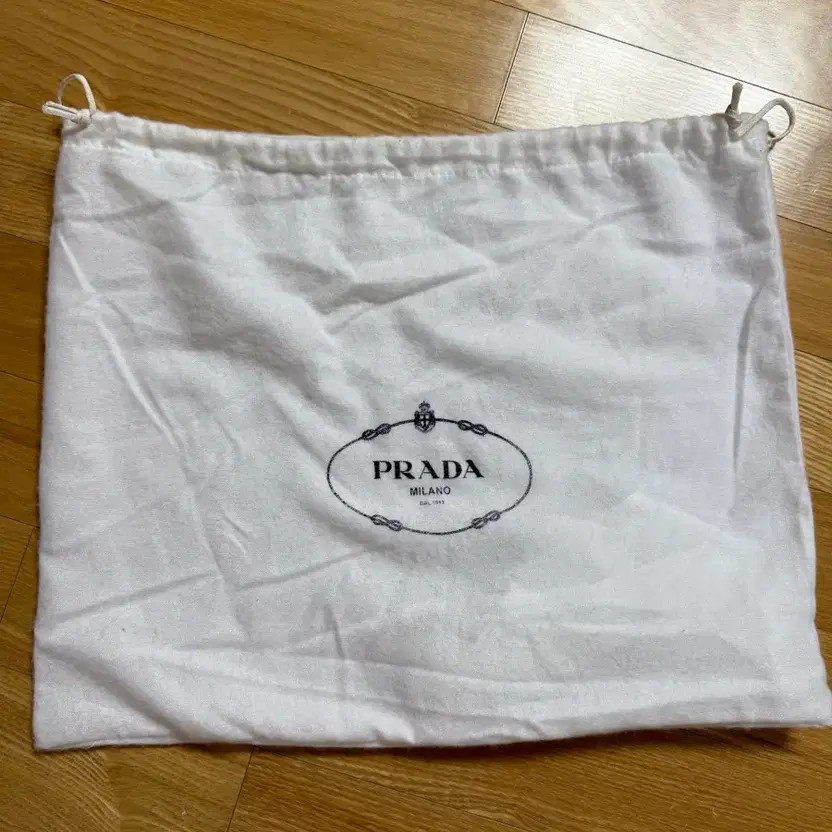 Prada White Dust Bag