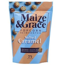 Maize and Grace Salted Caramel popcorn 72g.-8 Pack