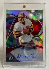 Doug Williams  2022 Panini Spectra Neon Marble Prizm 4/4 Autograph