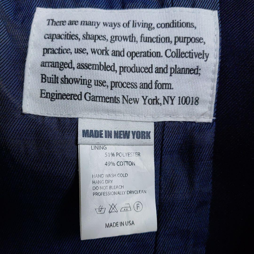 Engineered Garments Tailored 3-Button Jacket Navy… - image 6