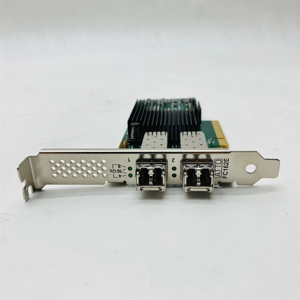 ATTO Celerity FC-162E 2-Port Gen 5 16Gb Fibre Channel HBA PCIe FP Network Card - Image 2 of 4