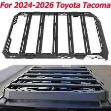 800lbs Roof Rack Cargo Basket For 2024-2026 Toyota Tacoma TRD Sport Crew Cab