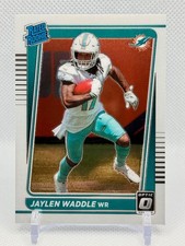 2021 Panini Donruss Optic - Rated Rookie Jaylen Waddle #208 (RC) Miami Dolphins