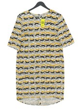 People Tree Bodycon Midi Dress UK12 in White