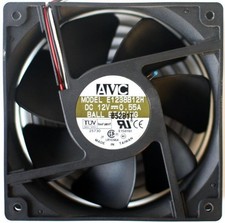 Dc fan 12v .55a, ball bearing , 3wire connector