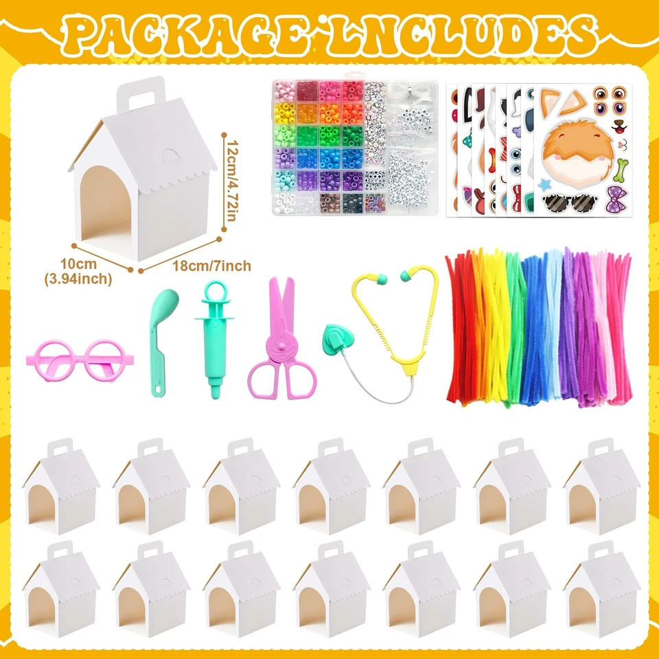 1214 Pcs Adopt a Pet Party Favors Puppy Adoption Station Package Dog Adoption... - Image 2 of 4