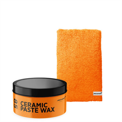 McLaren Keramikpaste Wachs 200ml + Luxus Mikrofaser Handtuch