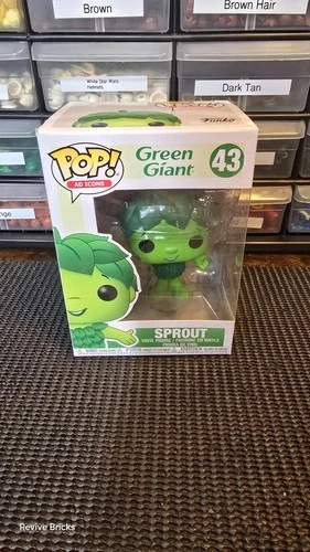 READ! Funko Pop! Ad Icons #43 Sprout Green Giant Box Issues 2019 Vinyl Figure