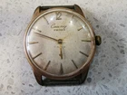Vintage RARE GOLD PLATED SWISS MEN WATCH CAUNY PRIMA