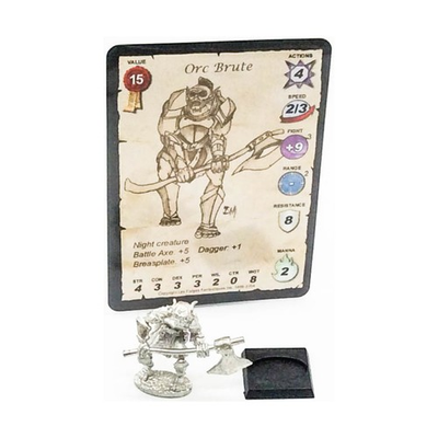 #ad Adiken Nin Gonost Loose Mini Orc Brute #3 NM $22.00