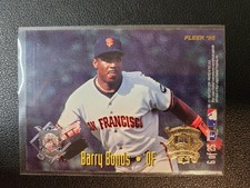 Barry Bonds Giants MLB 1995 Fleer Allstar Single 🔥