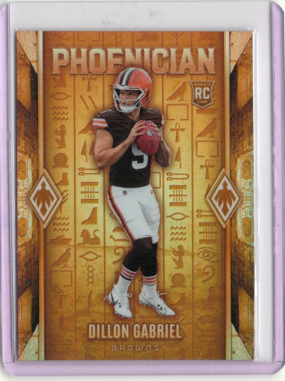 2025 Panini Phoenix Phoenician Dillon Gabriel #1 (RC) Rookie Case Hit SSP Browns