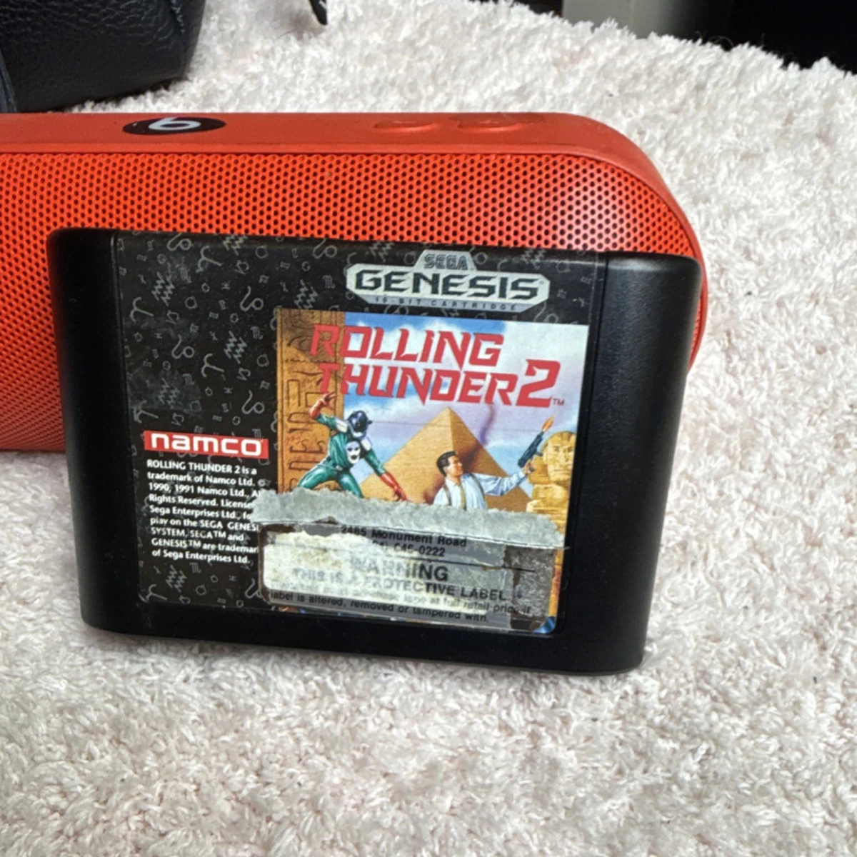 Rolling Thunder 2 Sur Megadrive - Version US Complète - 1ère édition Namco - NTSC