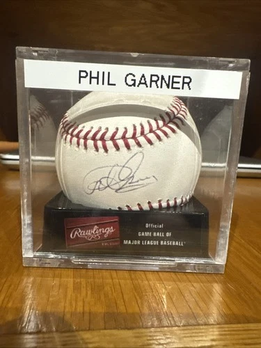 Phil Garner Autographed Baseball 2005 World Series Astros White Sox Manager