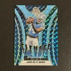 2025 Panini Mosaic Football Blue Fluorescent Amon-Ra St. Brown #15