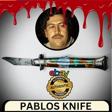 ⭐️ Pablo Escobar Pocket Knife Escobar Autograph