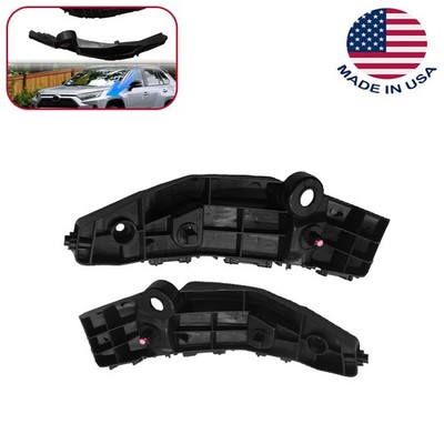 2pc Abs Front Bumper Retainer Mounting Brackets For Toyota Rav4 2019-2021