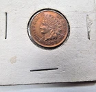 1909 BU ( Brilliant Uncirculated ) US Indian Head Cent