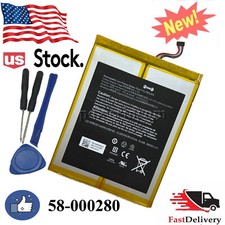 Battery for Amazon Kindle Fire HD 10.1, Kindle Fire HD 10.1 7th, M2V3R5, SL056ZE
