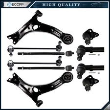 Front Ball Joint Sway Bar Control Arm Tie Rod For 2009-2013 Toyota For Corolla