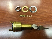 New Cole Hersee Company M-550 Keylock Switch 3 Position 5A Panel Mount Panel