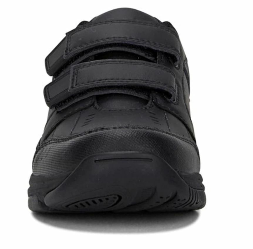 Clarks Advance Kids Adjustable Strap Durable Black Leather Sport School Shoes E+ eBay