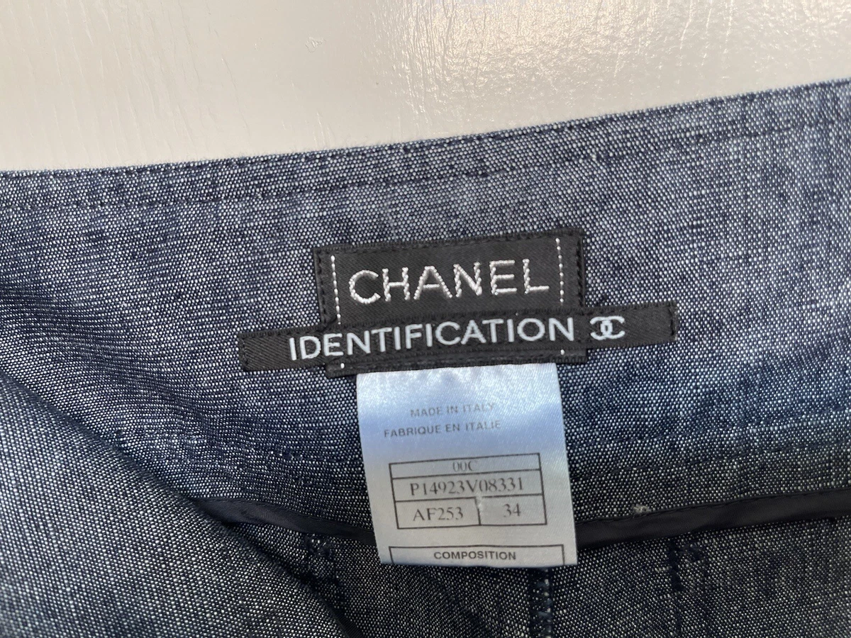 CHANEL IDENTIFICATION デニム-